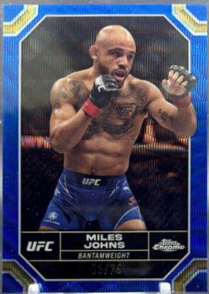 Miles Johns [Blue Wave Refractor] #140