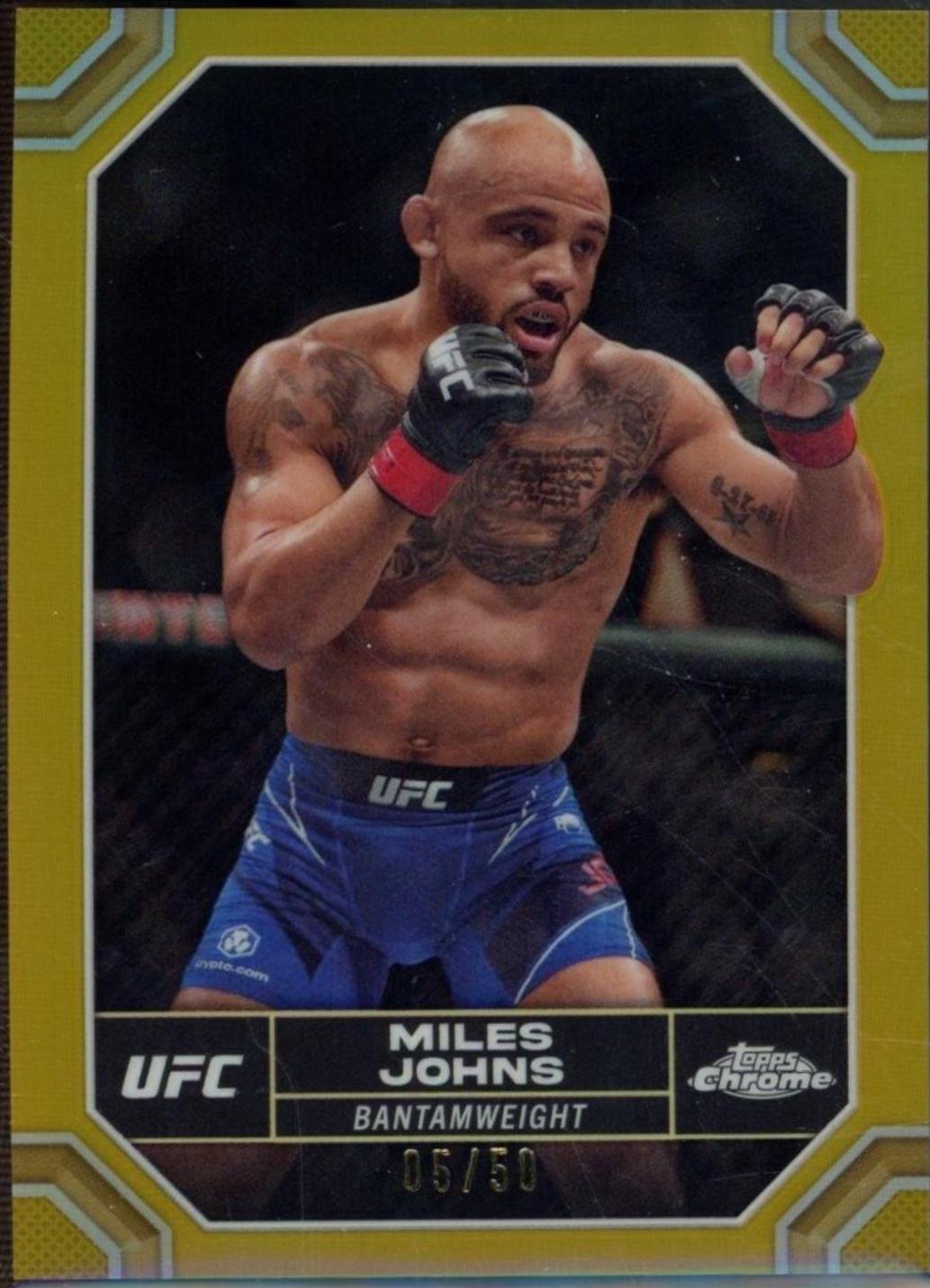 Miles Johns [Gold Refractor] #140