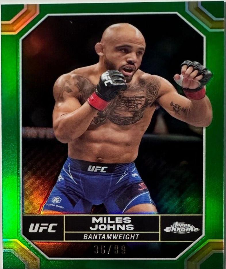Miles Johns [Green Refractor] #140