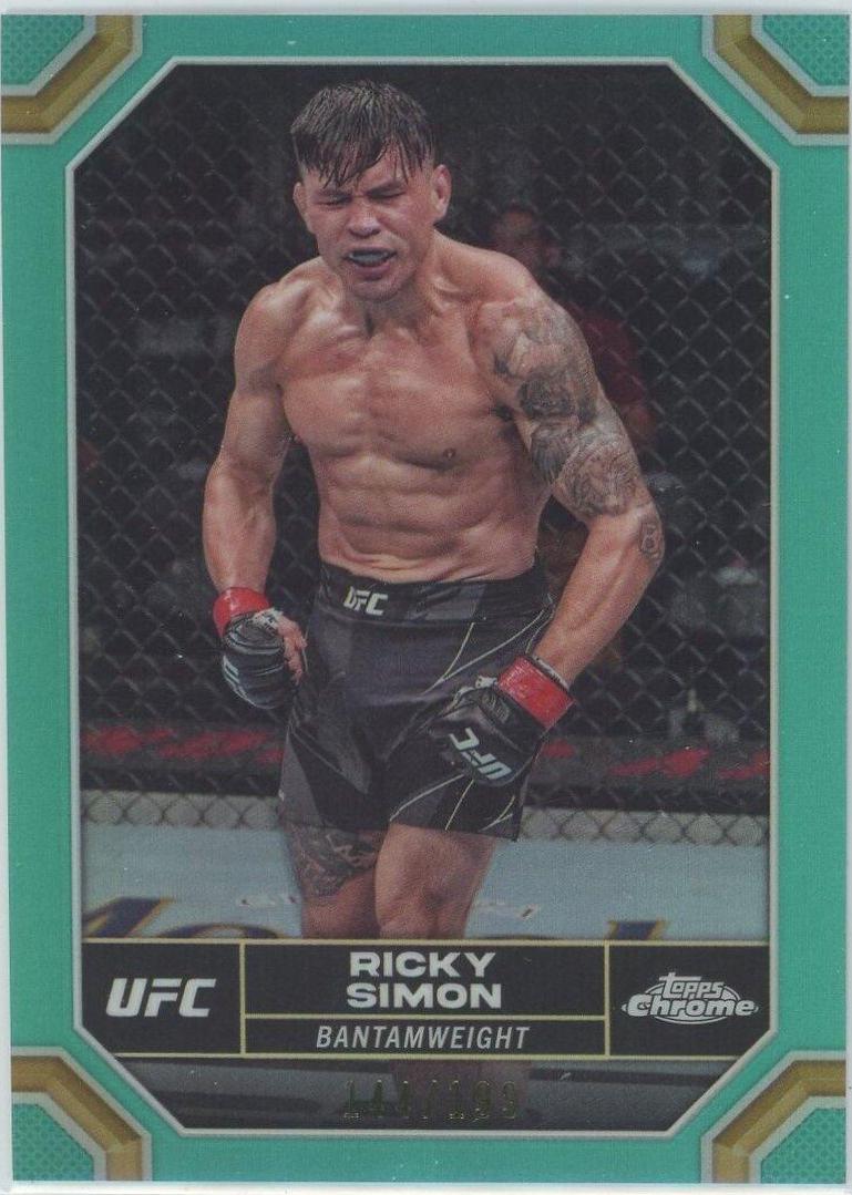 Ricky Simon [Aqua Refractor] #163