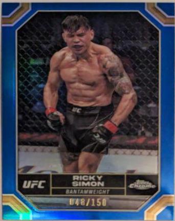 Ricky Simon [Blue Refractor] #163