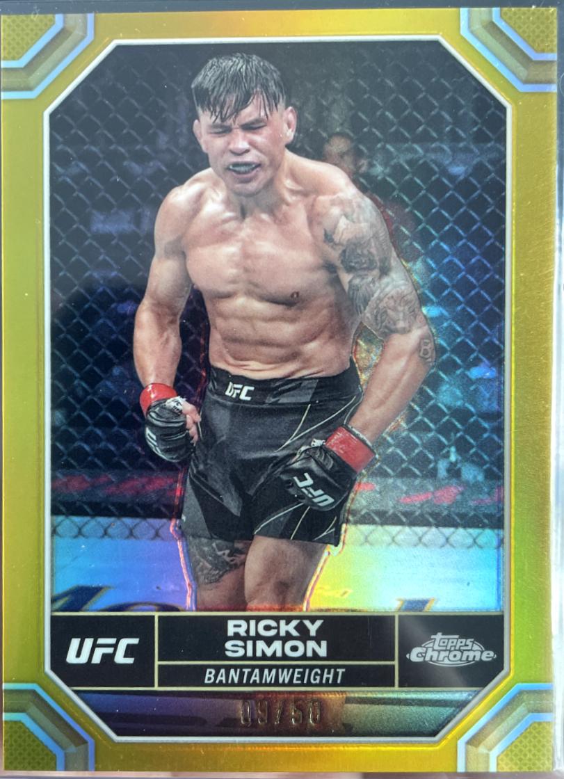 Ricky Simon [Gold Refractor] #163