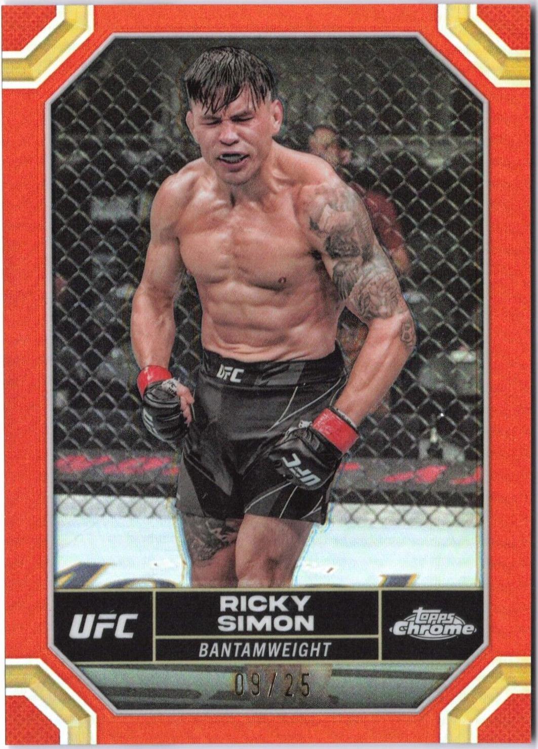 Ricky Simon [Orange Refractor] #163