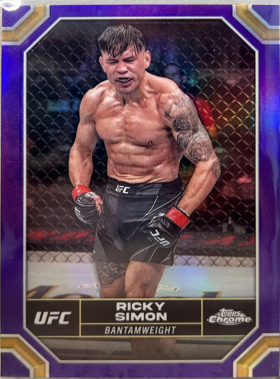 Ricky Simon [Purple Refractor] #163