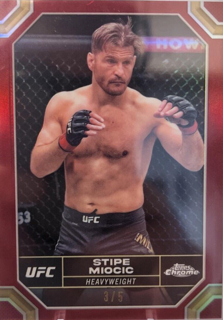 Stipe Miocic [Red Refractor] #181