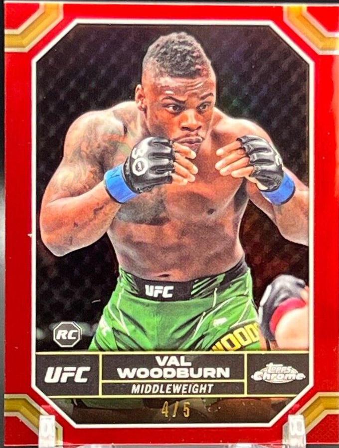 Val Woodburn [Red Refractor] #193