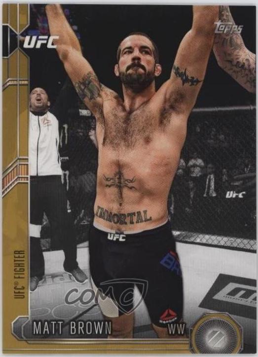 Matt Brown [Gold] #65