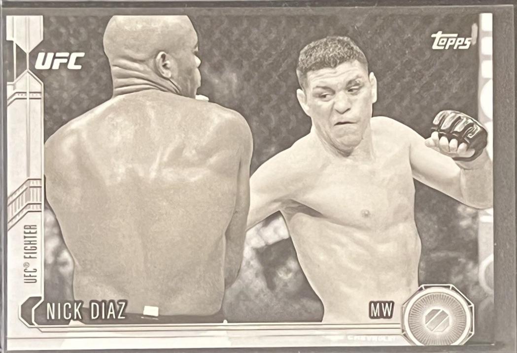 Nick Diaz [Black and White] #14
