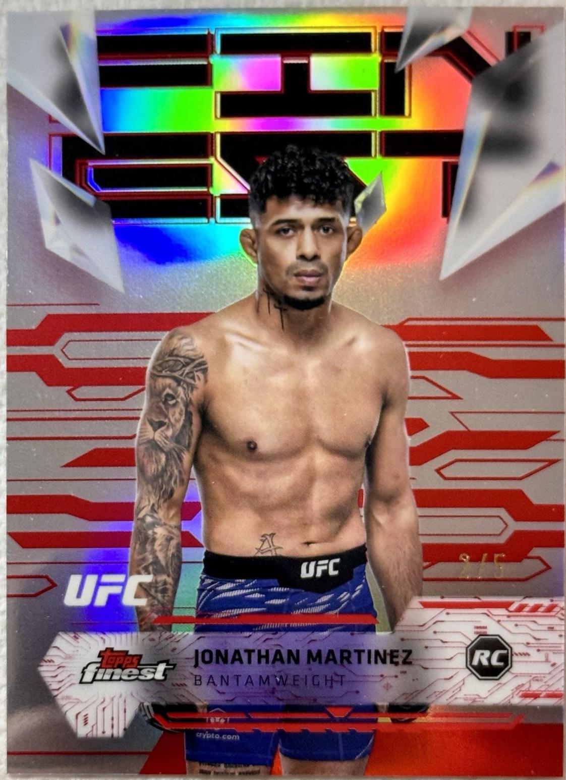 Jonathan Martinez [Red Refractor] #126