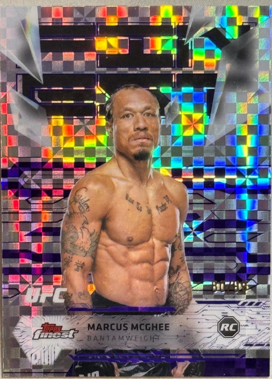 Marcus McGhee [Purple Checkerboard Refractor] #137