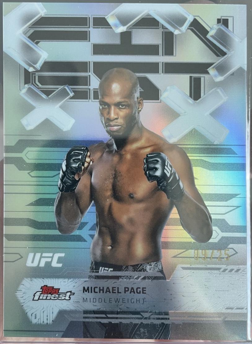 Michael Page [Black Refractor] #81