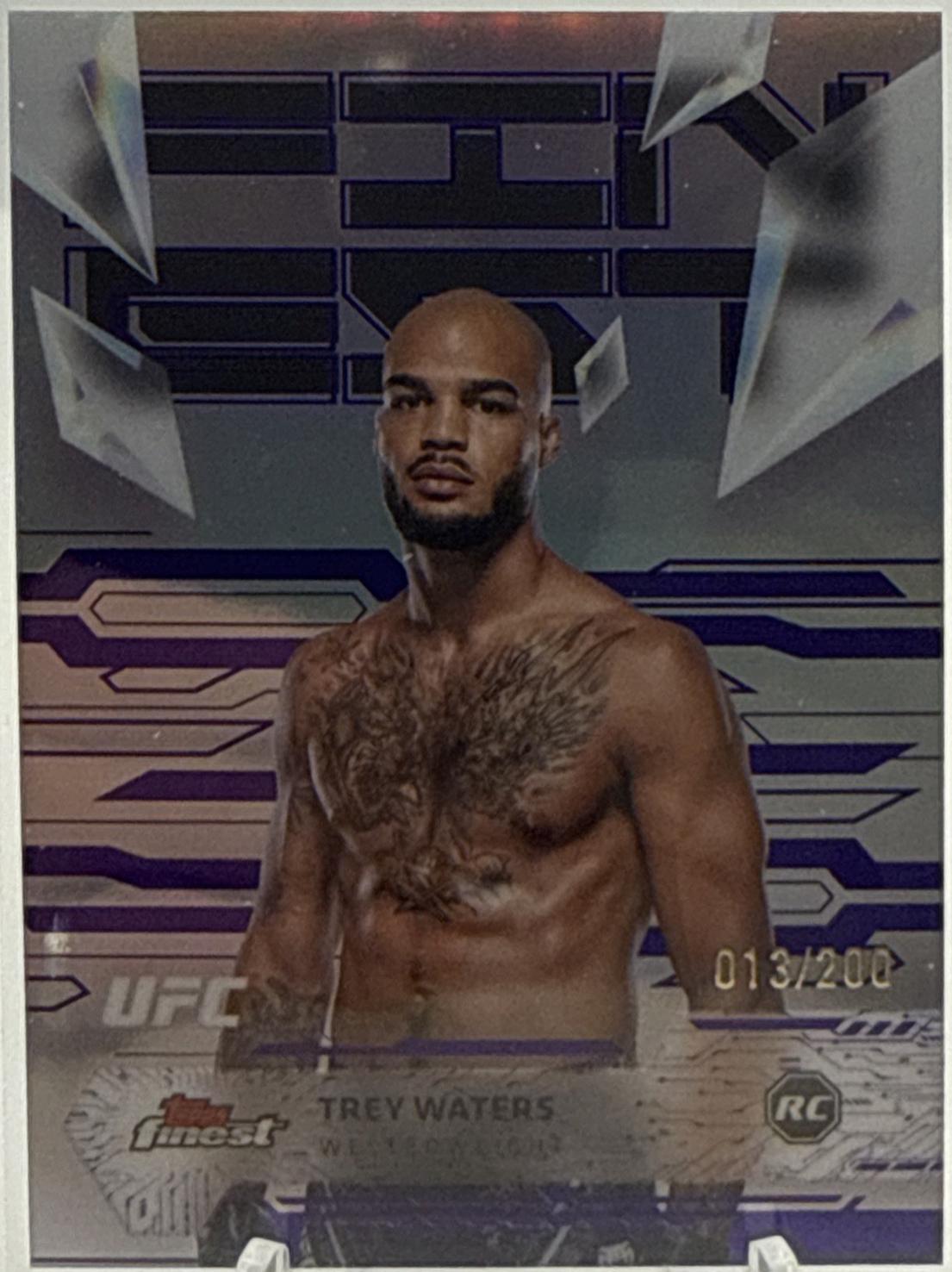 Trey Waters [Purple Refractor] #176
