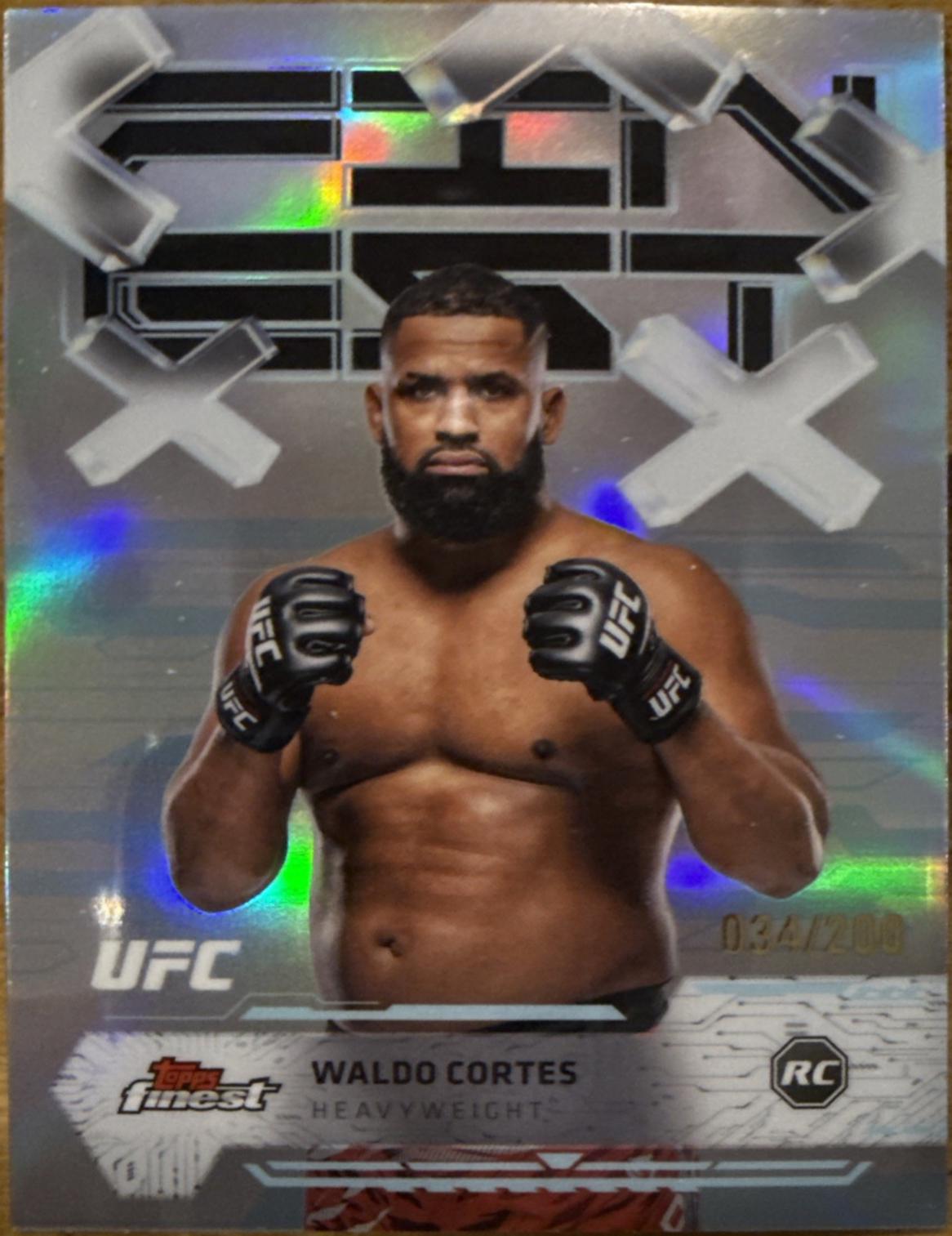 Waldo Cortes [Blue Refractor] #97