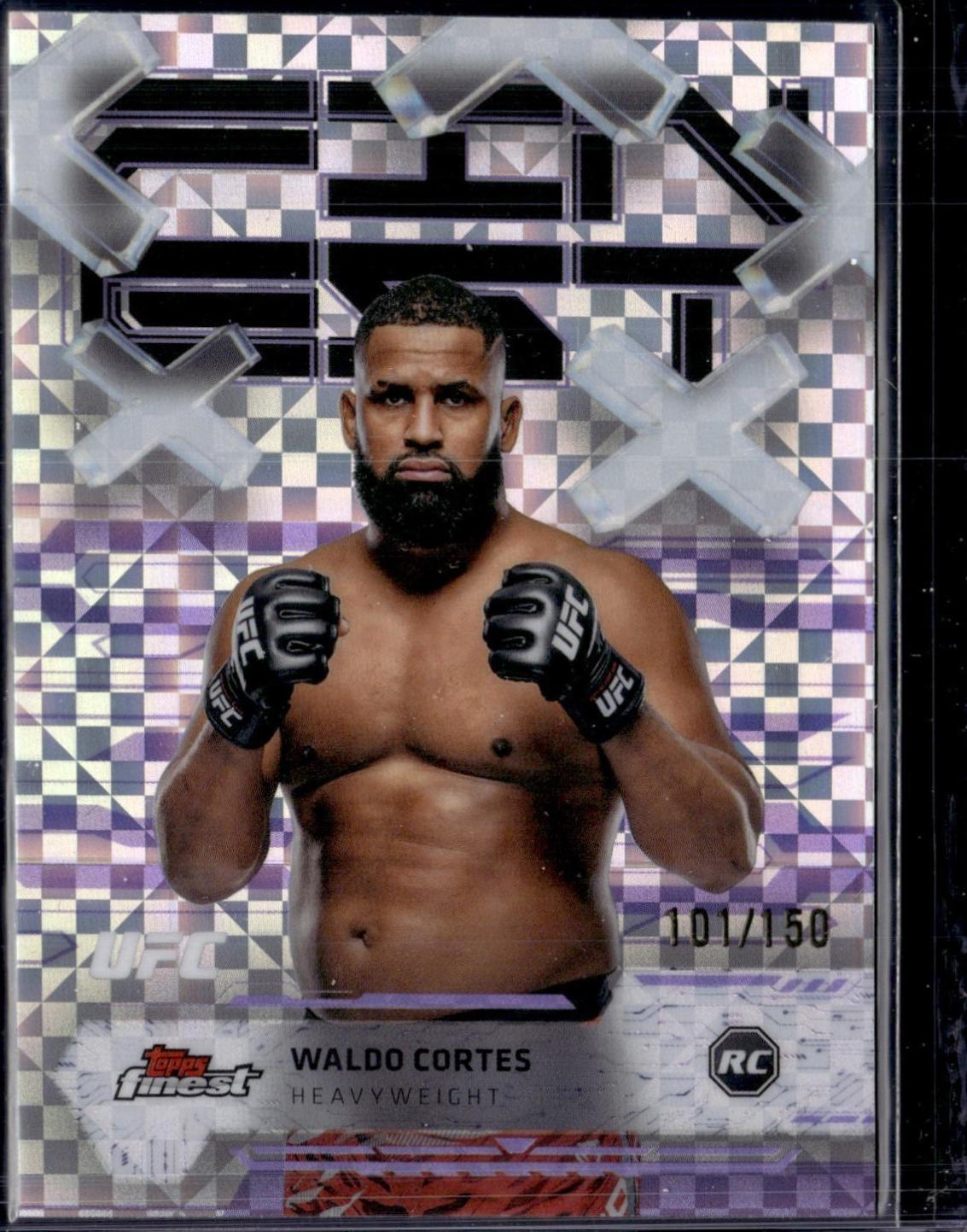 Waldo Cortes [Purple Checkerboard Refractor] #97