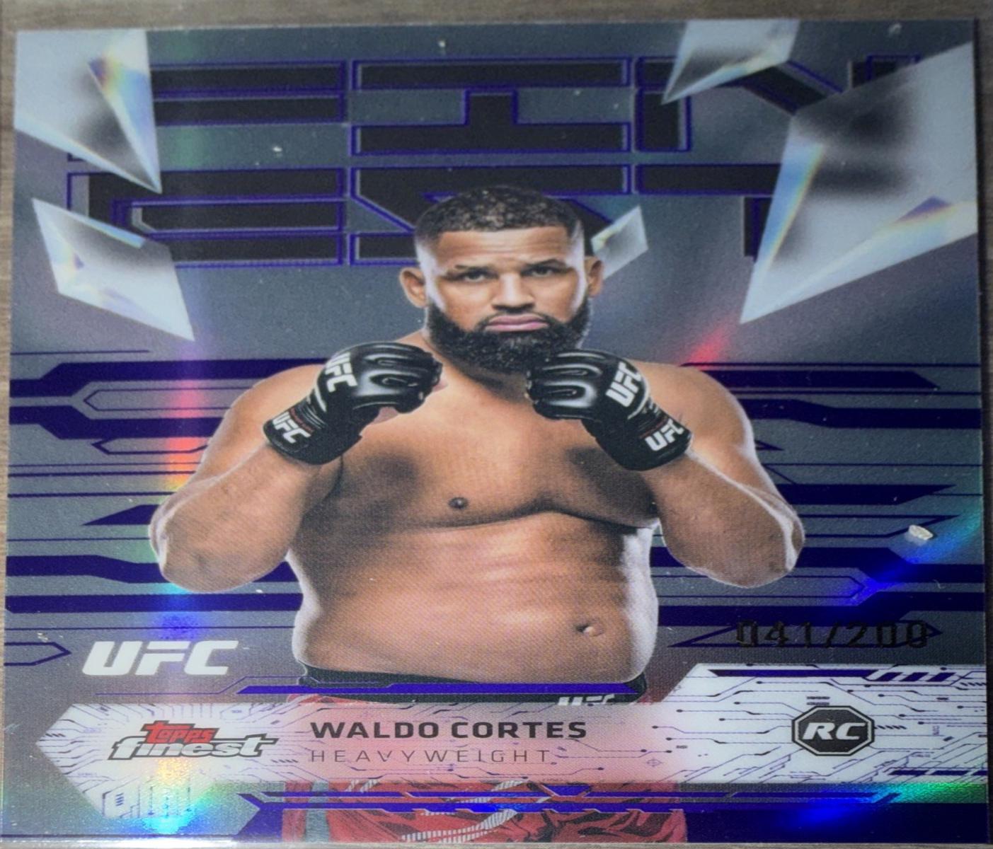 Waldo Cortes [Purple Refractor] #112