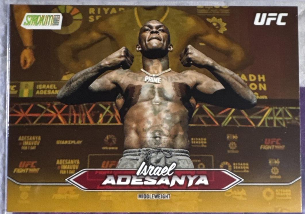 Israel Adesanya [Gold] #146