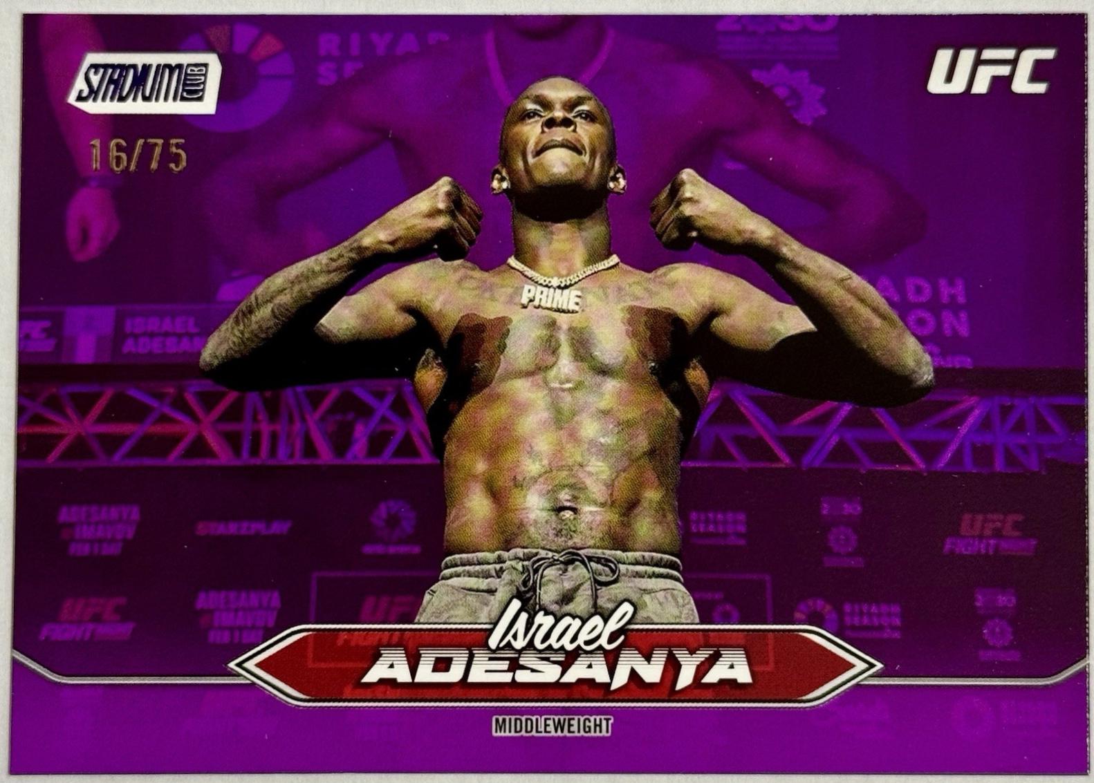Israel Adesanya [Purple] #146