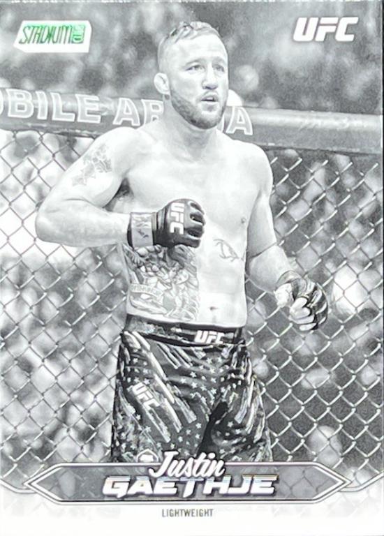 Justin Gaethje [Black White] #155