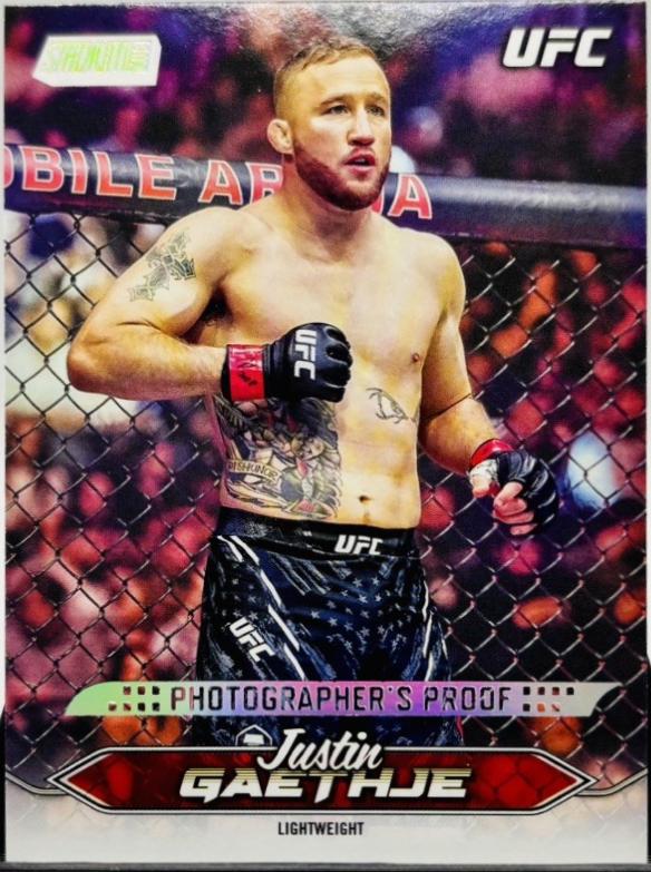 Justin Gaethje [Photographer’s Proof] #155