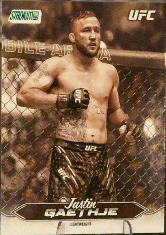 Justin Gaethje [Sepia] #155