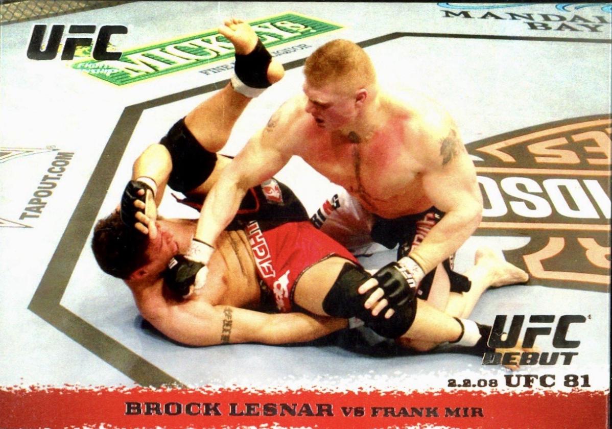 Brock Lesnar, Frank Mir [Silver] #81