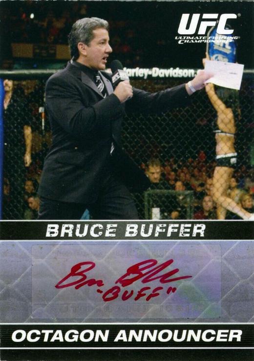 Bruce Buffer [Red Ink] #ABB