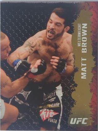 Matt Brown [Gold] #41