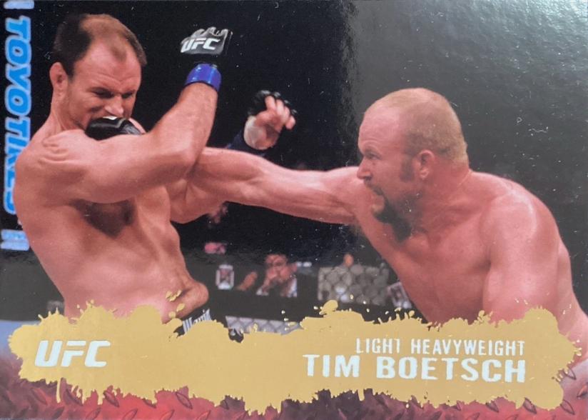 Tim Boetsch [Gold] #30