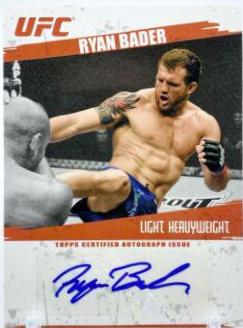 Ryan Bader [Red Ink] #FA-RB