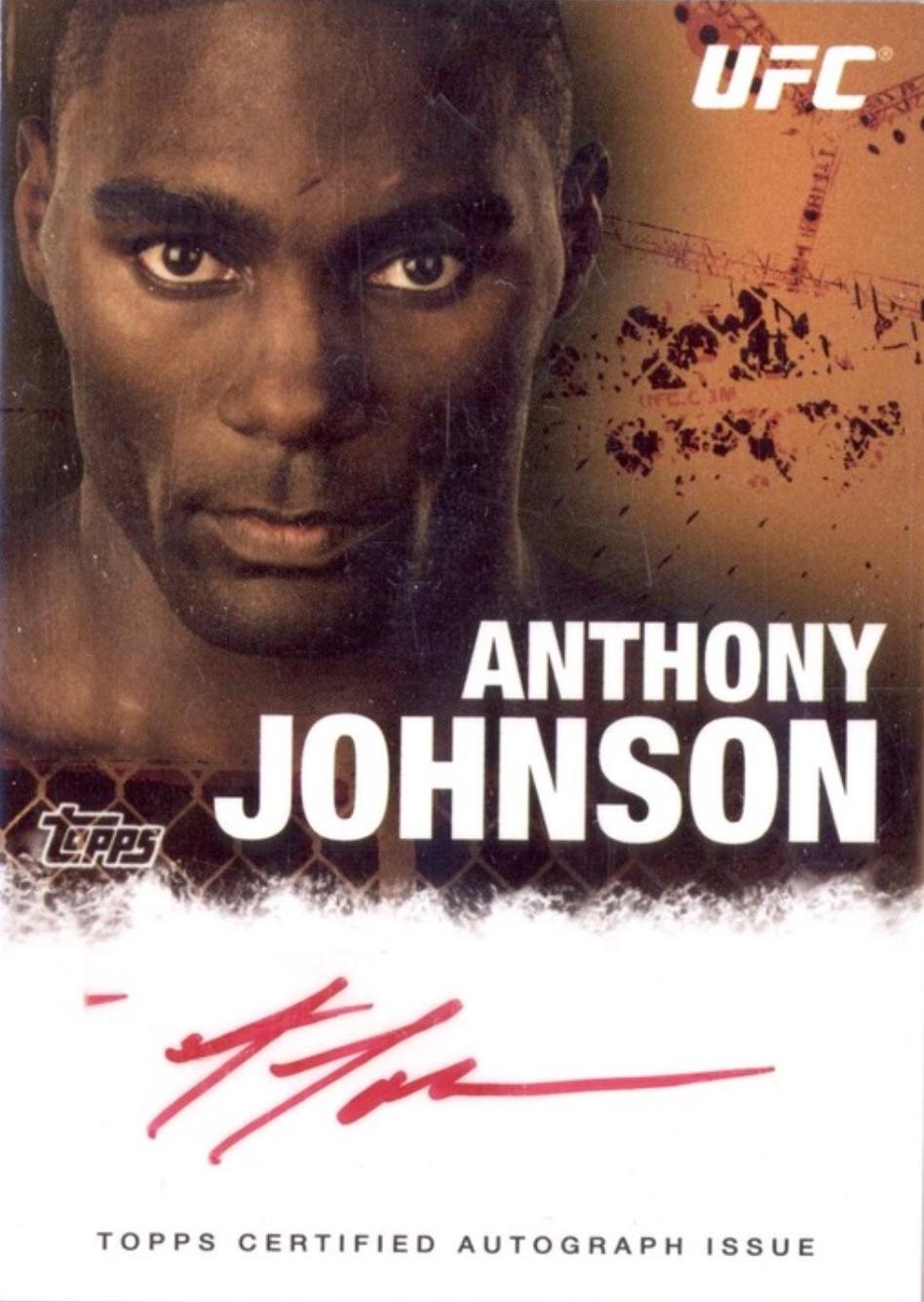 Anthony Johnson [Red] #FA-AJ