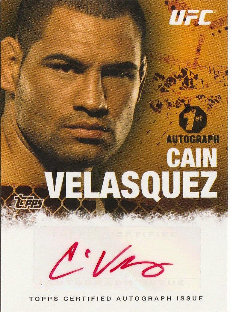 Cain Velasquez [Red] #FA-CV