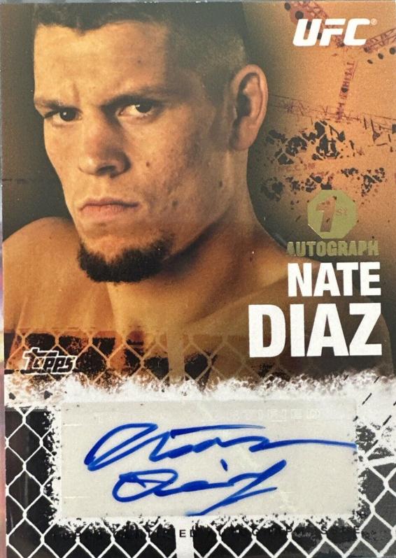 Nate Diaz [Onyx] #FA-ND