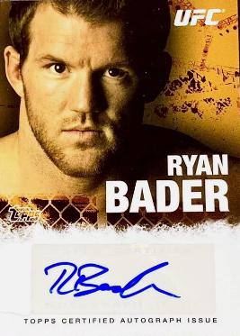 Ryan Bader #FA-RB