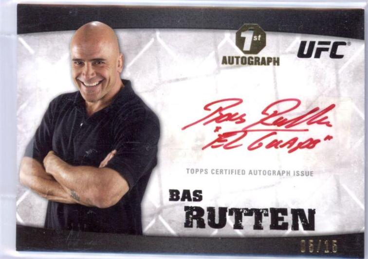Bas Rutten [Red Ink] #A-BR