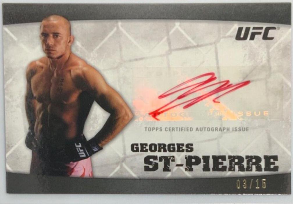 Georges St Pierre [Red Ink] #A-GSP