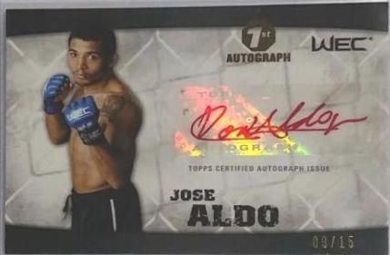 Jose Aldo [Red Ink] #A-JA