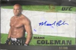 Mark Coleman [Green] #A-CO