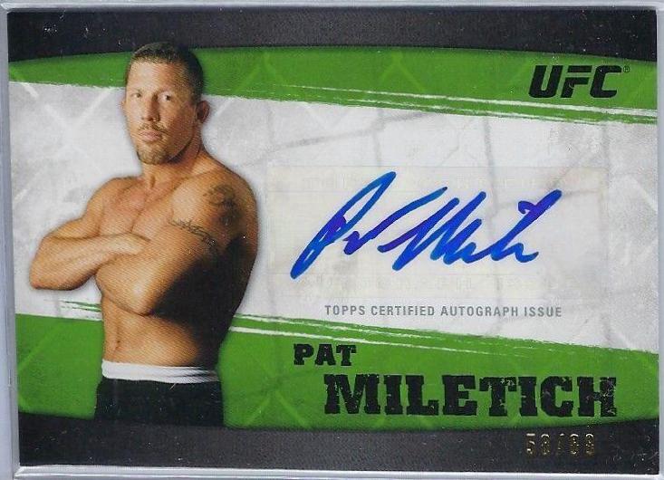 Pat Miletich [Green] #A-PM