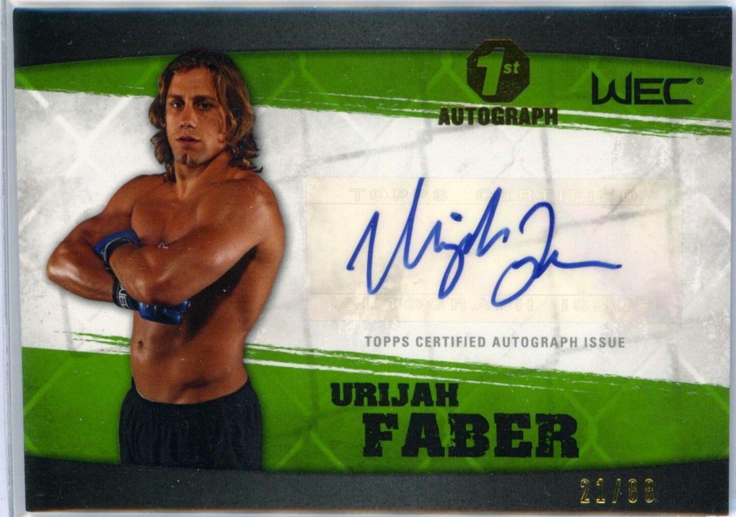 Urijah Faber [Green] #A-UF