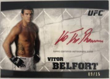 Vitor Belfort [Red Ink] #A-VB