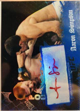 Aaron Simpson [Autograph Red Ink] #49