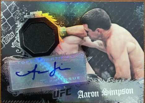 Aaron Simpson [Autograph Relic] #49