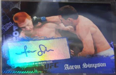 Aaron Simpson [Autograph] #49