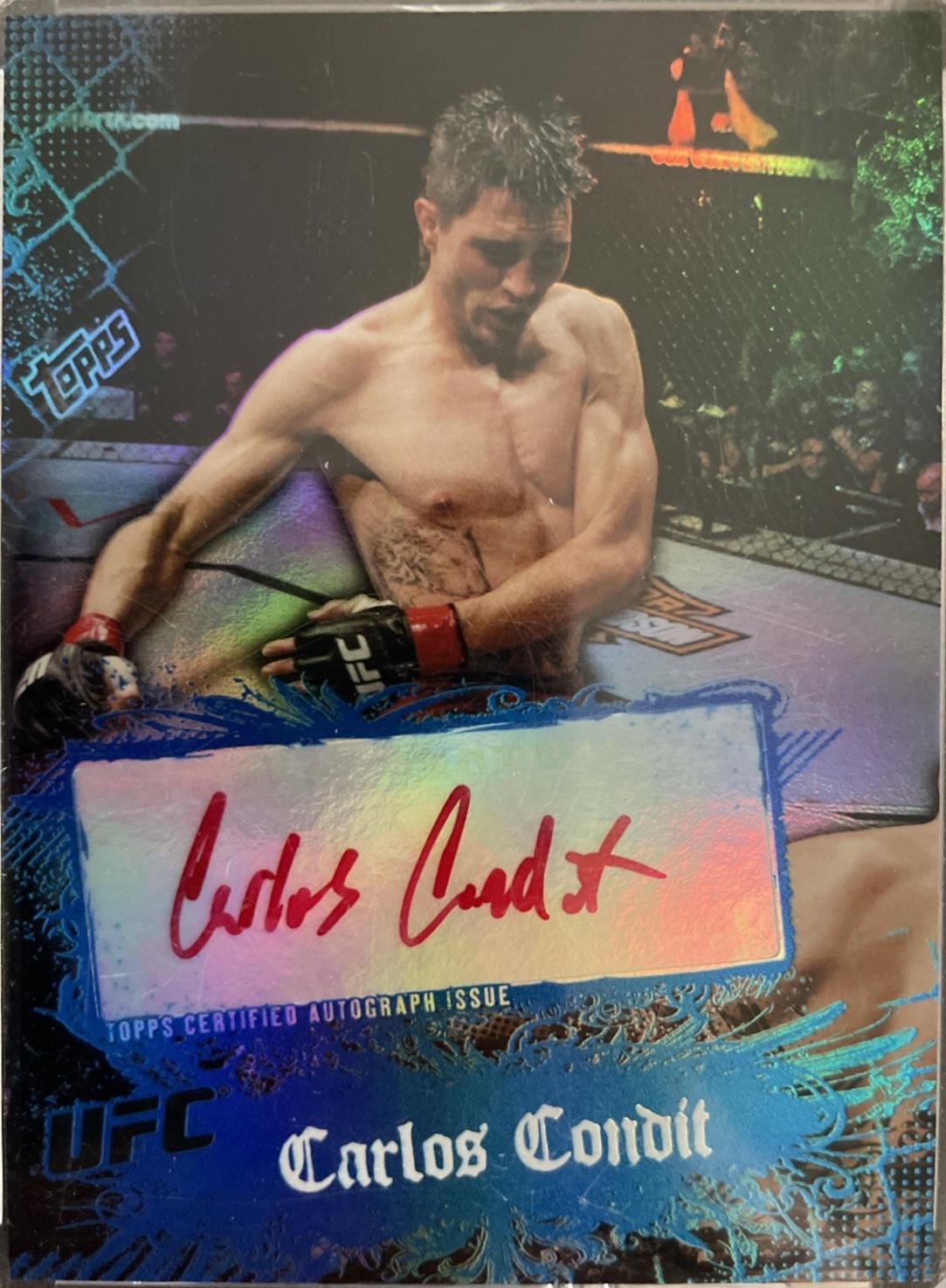 Carlos Condit [Autograph Red Ink] #7