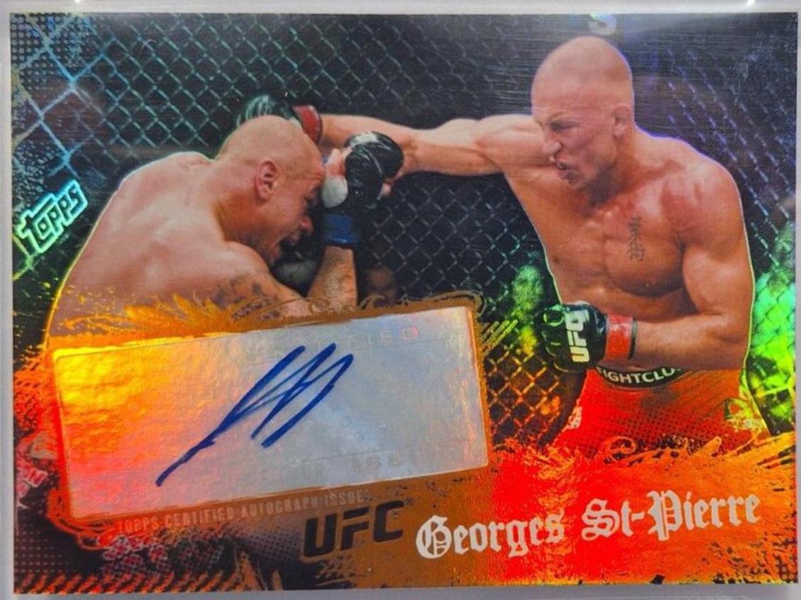 Georges St Pierre [Autograph Bronze] #100