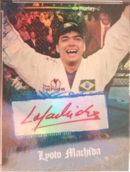 Lyoto Machida [Autograph Red Ink] #13