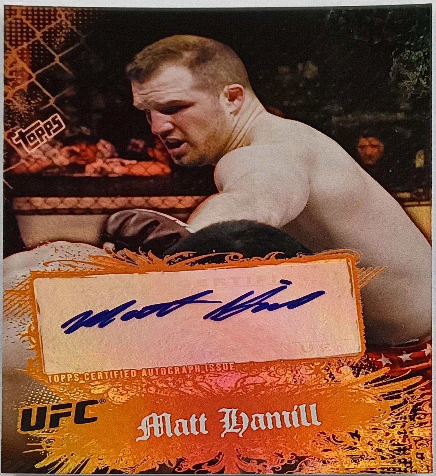 Matt Hamill [Autograph Bronze] #40