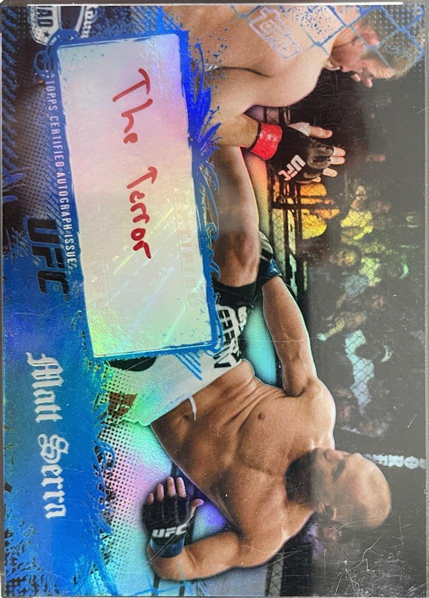 Matt Serra [Autograph Red Ink] #9