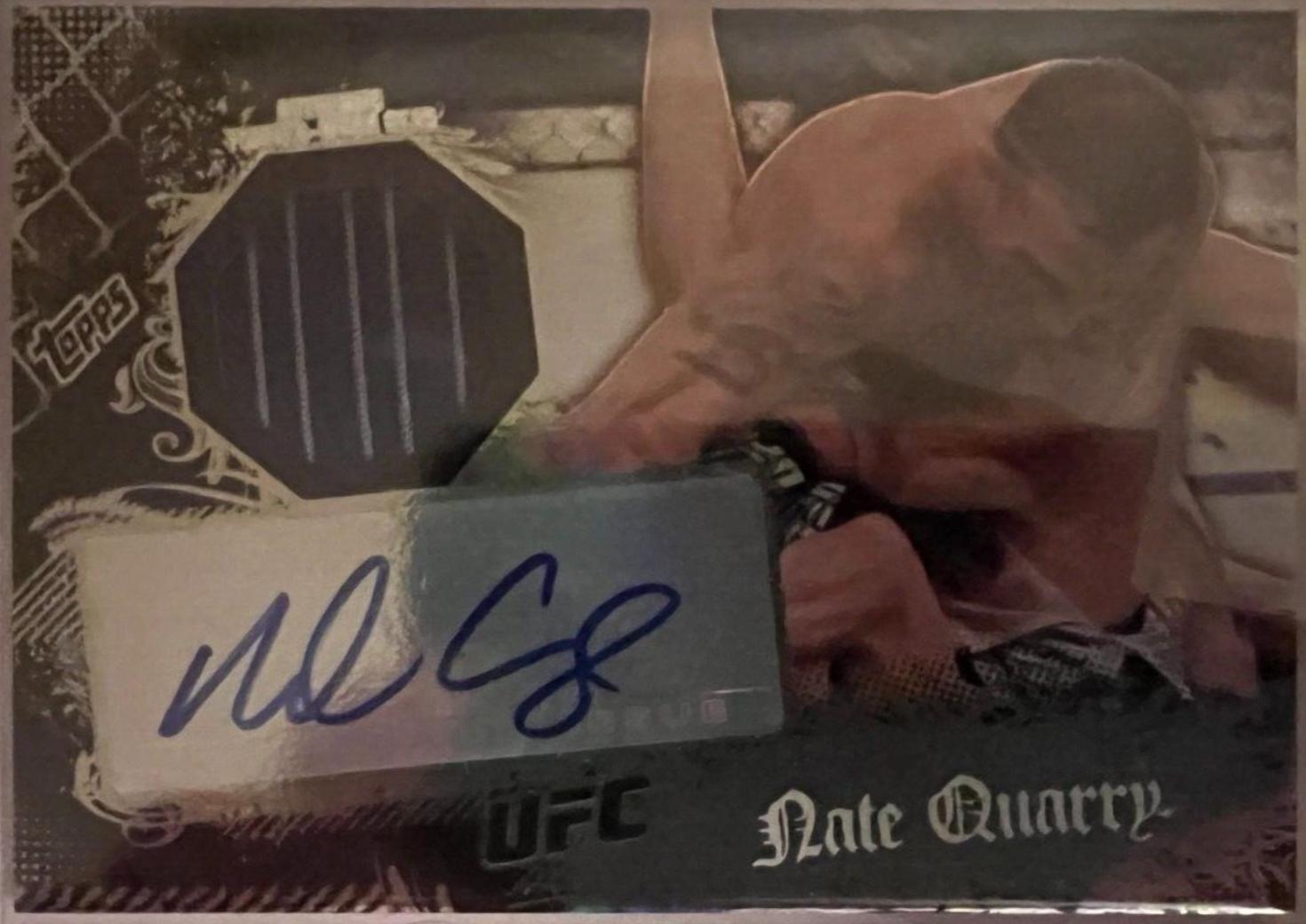 Nate Quarry [Autograph Relic] #61