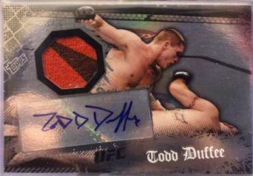 Todd Duffee [Autograph Relic] #126